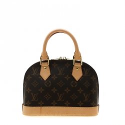 Pre Owned Louis Vuitton Monogram Canvas Alma BB Bag