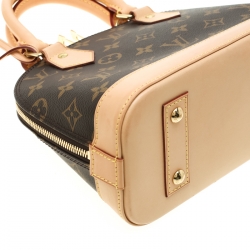 Pre Owned Louis Vuitton Monogram Canvas Alma BB Bag