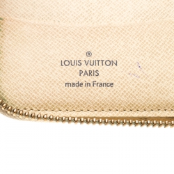 Louis Vuitton Damier Azur Canvas Zippy Compact Wallet