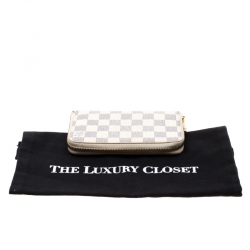 Louis Vuitton Damier Azur Canvas Zippy Compact Wallet