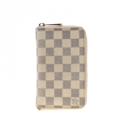 Louis Vuitton Damier Azur Canvas Zippy Compact Wallet