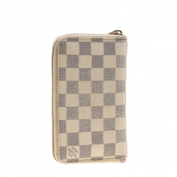Louis Vuitton Damier Azur Canvas Zippy Compact Wallet