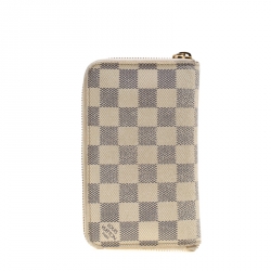 Louis Vuitton Damier Azur Canvas Zippy Compact Wallet