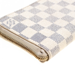 Louis Vuitton Damier Azur Canvas Zippy Compact Wallet