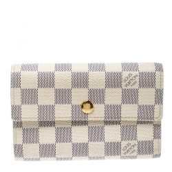 Auth Louis Vuitton Multicolor Monogram Portefeuille Alexandra Trifold Wallet,  in 2023