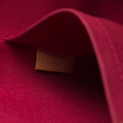 Pre Owned Louis Vuitton Pomme D’amour Monogram Vernis Alma GM Bag