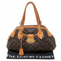 مملوكة مسبقًا حقيبة لوي فيتون بولينغ اتوال كانفاس مونوغرامية