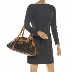 مملوكة مسبقًا حقيبة لوي فيتون بولينغ اتوال كانفاس مونوغرامية