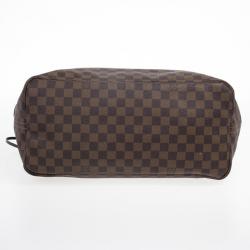 Pre Owned Louis Vuitton Damier Ebene Neverfull Tote GM