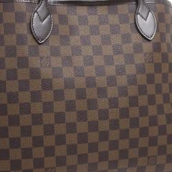 Pre Owned Louis Vuitton Damier Ebene Neverfull Tote GM