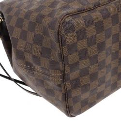 Pre Owned Louis Vuitton Damier Ebene Neverfull Tote GM