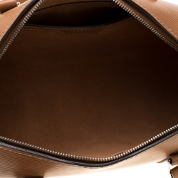 Pre Owned Louis Vuitton Canelle Epi Leather Soufflot Bag