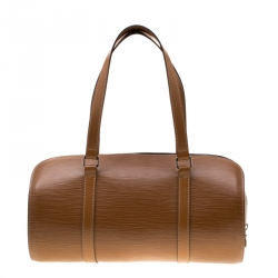 Pre Owned Louis Vuitton Canelle Epi Leather Soufflot Bag
