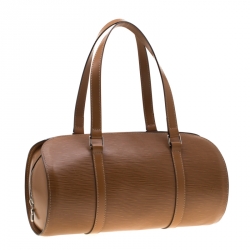 Pre Owned Louis Vuitton Canelle Epi Leather Soufflot Bag