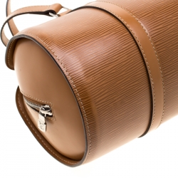 Pre Owned Louis Vuitton Canelle Epi Leather Soufflot Bag