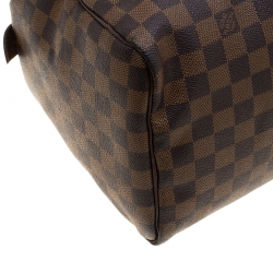 Pre Owned Louis Vuitton Damier Ebene Canvas Speedy 30
