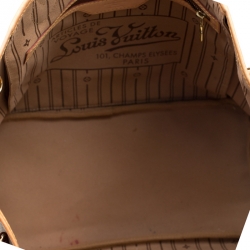 Pre Owned حقيبة لوي فيتون نيفرفول كانفاس مونوغرامي MM