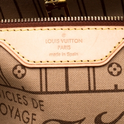 Pre Owned حقيبة لوي فيتون نيفرفول كانفاس مونوغرامي MM