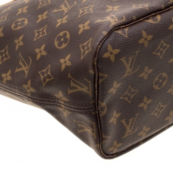 Pre Owned حقيبة لوي فيتون نيفرفول كانفاس مونوغرامي MM