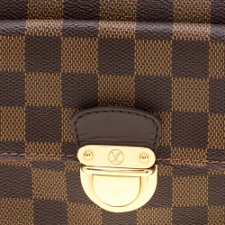 Pre Owned Louis Vuitton Damier Ebene Canvas Ravello GM Bag
