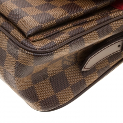 Pre Owned Louis Vuitton Damier Ebene Canvas Ravello GM Bag