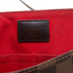 Pre Owned Louis Vuitton Damier Ebene Canvas Besace Rosebery Bag