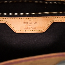 Pre Owned Louis Vuitton Amarante Monogram Vernis Brea MM Bag