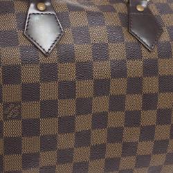 Pre Owned Louis Vuitton Damier Ebene Speedy 25
