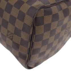 Pre Owned Louis Vuitton Damier Ebene Speedy 25