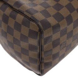 Pre Owned Louis Vuitton Damier Ebene Speedy 25