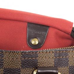 Pre Owned Louis Vuitton Damier Ebene Speedy 25