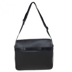 Pre Owned Louis Vuitton Back Taiga Taimyr Messenger Bag