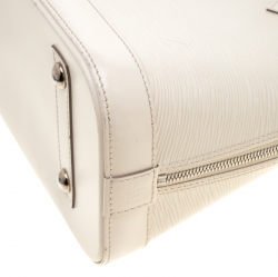 مملوكة مسبقًا Louis Vuitton Cream Epi Leather Alma PM Bag