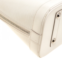 مملوكة مسبقًا Louis Vuitton Cream Epi Leather Alma PM Bag