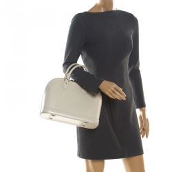 مملوكة مسبقًا Louis Vuitton Cream Epi Leather Alma PM Bag
