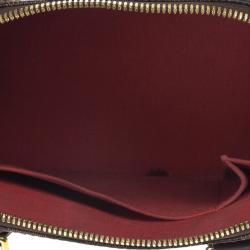 مملوكة مسبقًا Louis Vuitton Damier Ebene Alma PM and Puzzle Key Ring