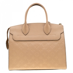 Pre Owned Louis Vuitton Dune Monogram Empreinte Leather Pont Neuf MM Bag