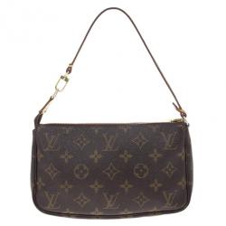 Pre Owned Louis Vuitton Monogram Canvas Pochette Accessoires