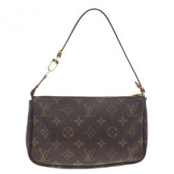 Pre Owned Louis Vuitton Monogram Canvas Pochette Accessoires