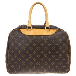 Pre Owned Louis Vuitton Monogram Deauville Boston Bag