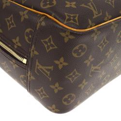 Pre Owned Louis Vuitton Monogram Deauville Boston Bag