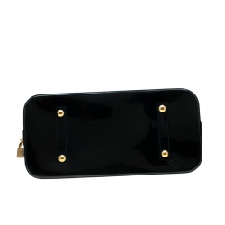 مملوكة مسبقًا Louis Vuitton Blue Nuit Monogram Vernis Alma GM Bag