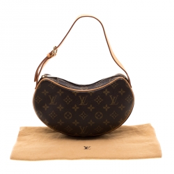 Pre Owned Louis Vuitton Monogram Canvas Croissant PM Bag