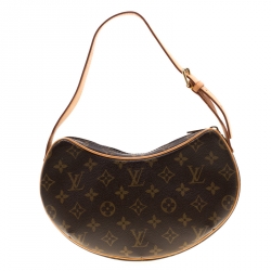 Pre Owned Louis Vuitton Monogram Canvas Croissant PM Bag