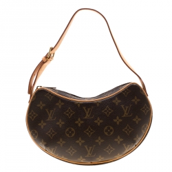 Pre Owned Louis Vuitton Monogram Canvas Croissant PM Bag