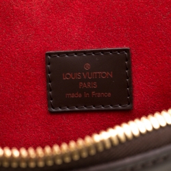 Pre Owned Louis Vuitton Damier Ebene Canvas Trevi GM Bag