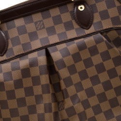 Pre Owned Louis Vuitton Damier Ebene Canvas Trevi GM Bag
