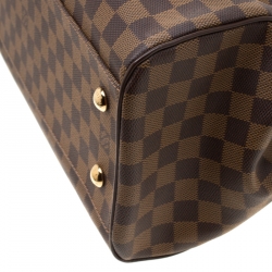 Pre Owned Louis Vuitton Damier Ebene Canvas Trevi GM Bag