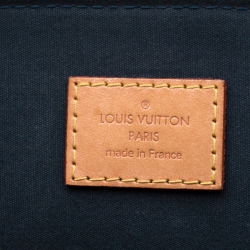 مملوكة مسبقًا Louis Vuitton Bleu Nuit Monogram Vernis Leather Alma PM Bag