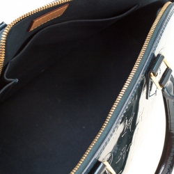 مملوكة مسبقًا Louis Vuitton Bleu Nuit Monogram Vernis Leather Alma PM Bag